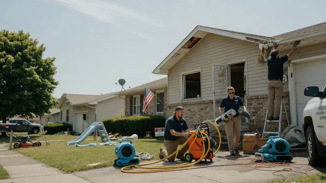 Water Damage Restoration in Shade, OH near me